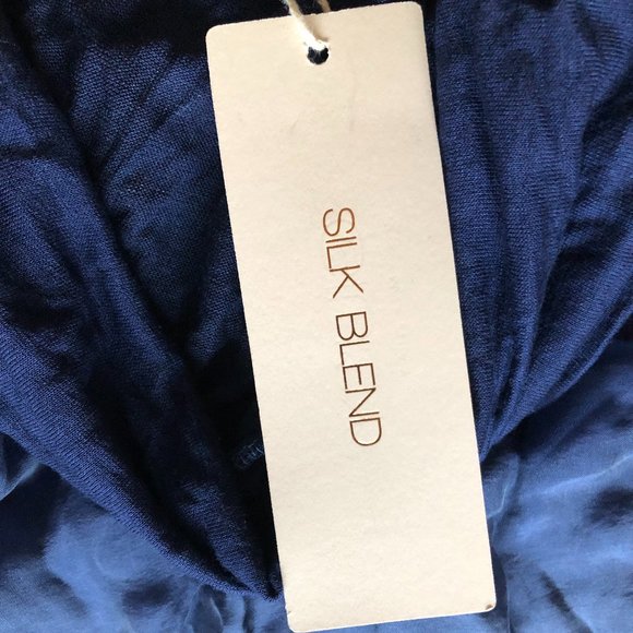 Brand New Women's GIUSY Ombre Silk-Blend Maxi Skirt - Picture 7 of 11